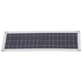 20W Flexible Polycrystalline Solar Panel Controller Dual USB Solar Charger for Car RV Marine Boat