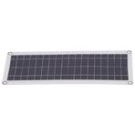 20W Flexible Polycrystalline Solar Panel Controller Dual USB Solar Charger for Car RV Marine Boat