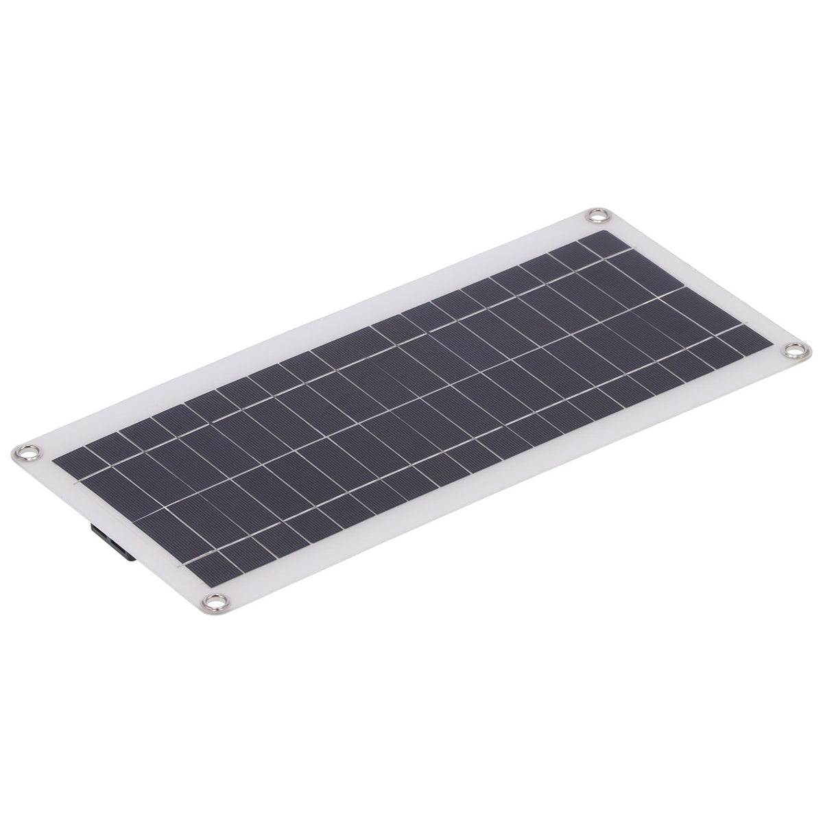 20W Flexible Polycrystalline Solar Panel Controller Dual USB Solar Charger for Car RV Marine Boat