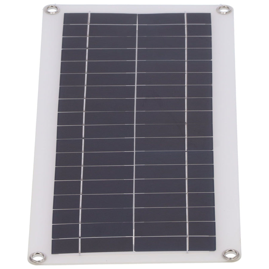 20W Flexible Polycrystalline Solar Panel Controller Dual USB Solar Charger for Car RV Marine Boat