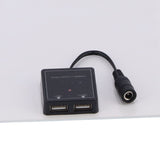 20W Flexible Polycrystalline Solar Panel Controller Dual USB Solar Charger for Car RV Marine Boat