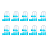10Pcs Plastic Automatic Bird Food Feeder Hanging Bird Water Dispenser for Parrots Hamster