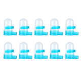10Pcs Plastic Automatic Bird Food Feeder Hanging Bird Water Dispenser for Parrots Hamster