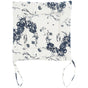 Chair Cushion Simple Pure Cotton Linen Thick NonSlip Soft Seat Cushion for Floor(White Ink )