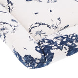 Chair Cushion Simple Pure Cotton Linen Thick NonSlip Soft Seat Cushion for Floor(White Ink ) - Extra Image