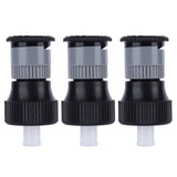 3pcs 360° Rotating Buried Spray Nozzle G1/2 Female Thread Adjustable Watering Sprinkler for Lawn Yard Garden Planter