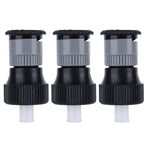 3pcs 360° Rotating Buried Spray Nozzle G1/2 Female Thread Adjustable Watering Sprinkler for Lawn Yard Garden Planter