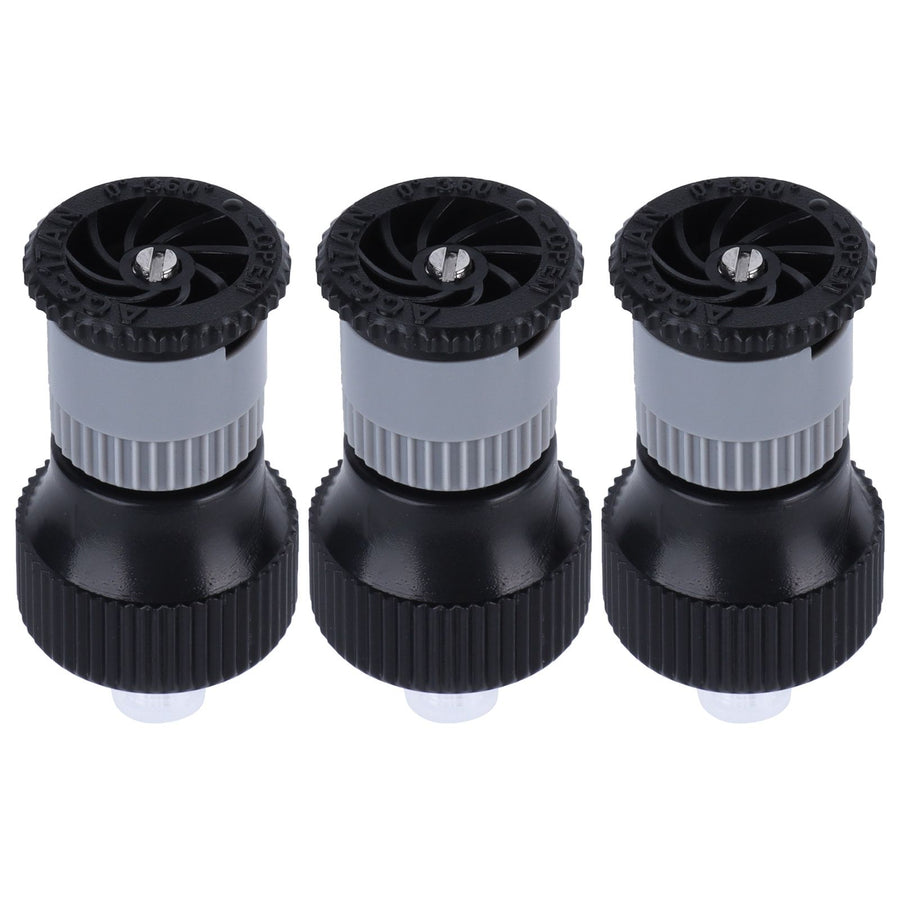 3pcs 360° Rotating Buried Spray Nozzle G1/2 Female Thread Adjustable Watering Sprinkler for Lawn Yard Garden Planter