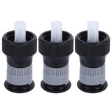 3pcs 360° Rotating Buried Spray Nozzle G1/2 Female Thread Adjustable Watering Sprinkler for Lawn Yard Garden Planter