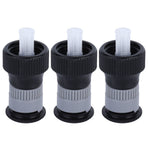 3pcs 360° Rotating Buried Spray Nozzle G1/2 Female Thread Adjustable Watering Sprinkler for Lawn Yard Garden Planter