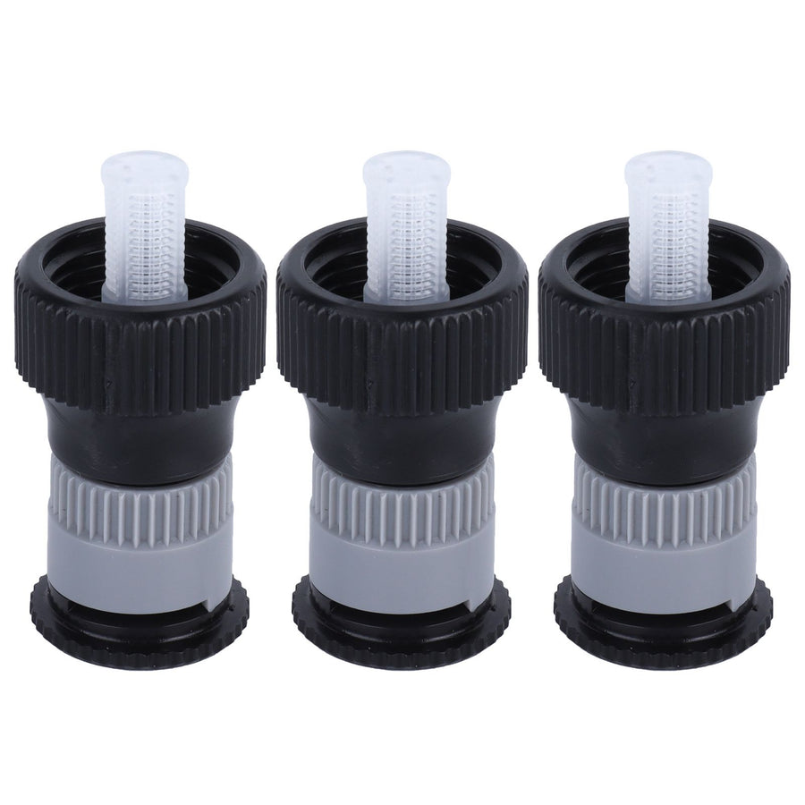 3pcs 360° Rotating Buried Spray Nozzle G1/2 Female Thread Adjustable Watering Sprinkler for Lawn Yard Garden Planter