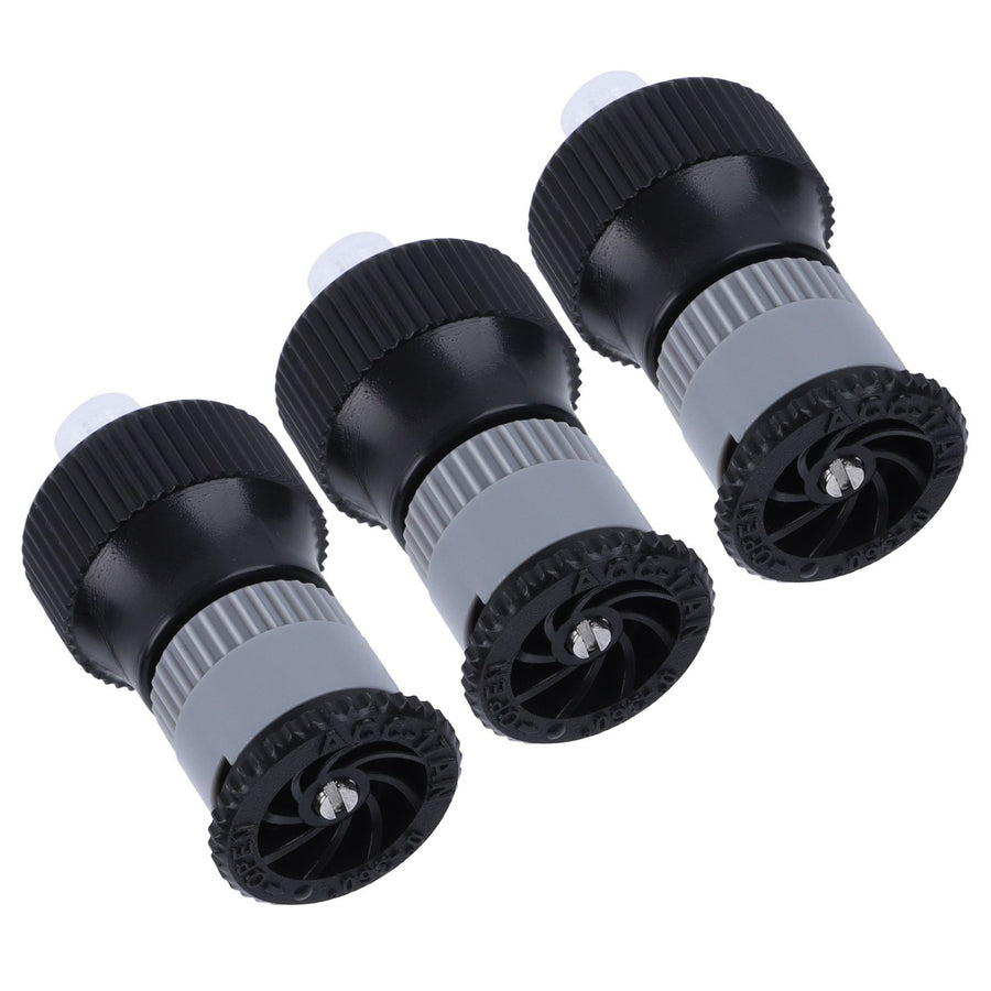 3pcs 360° Rotating Buried Spray Nozzle G1/2 Female Thread Adjustable Watering Sprinkler for Lawn Yard Garden Planter