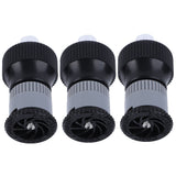 3pcs 360° Rotating Buried Spray Nozzle G1/2 Female Thread Adjustable Watering Sprinkler for Lawn Yard Garden Planter