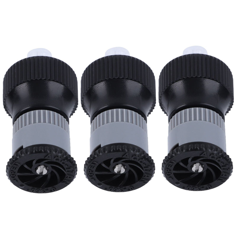 3pcs 360° Rotating Buried Spray Nozzle G1/2 Female Thread Adjustable Watering Sprinkler for Lawn Yard Garden Planter