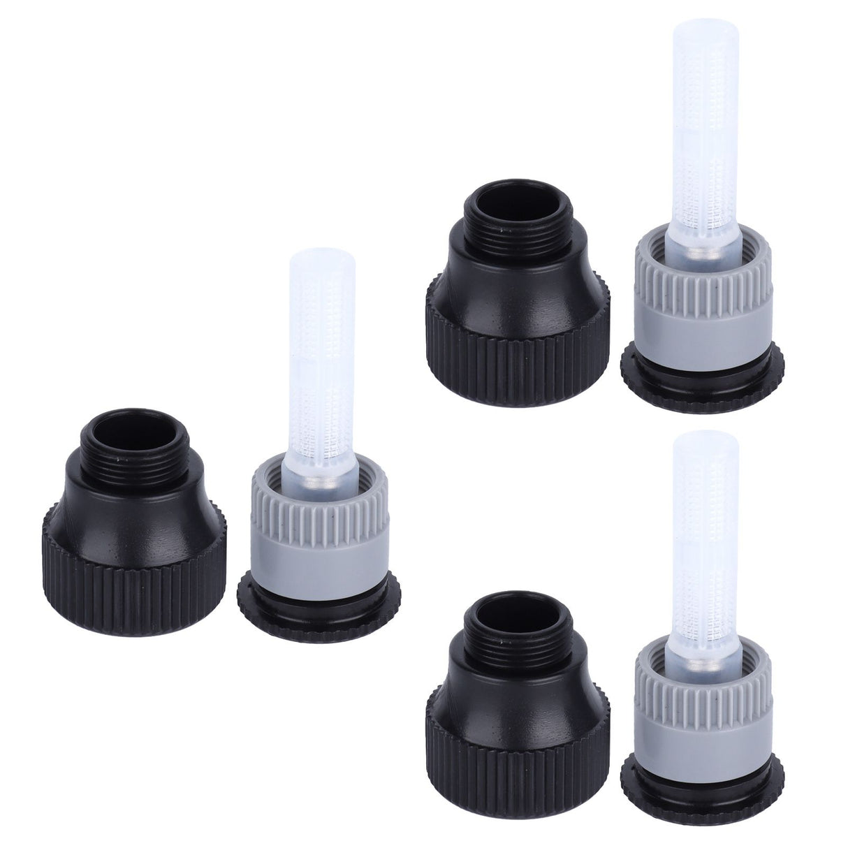 3pcs 360° Rotating Buried Spray Nozzle G1/2 Female Thread Adjustable Watering Sprinkler for Lawn Yard Garden Planter