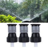 3pcs 360° Rotating Buried Spray Nozzle G1/2 Female Thread Adjustable Watering Sprinkler for Lawn Yard Garden Planter