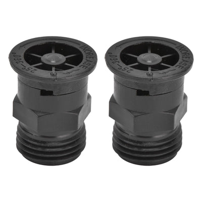 2Pcs Sprinkler Nozzle G1/2 External Thread Plastic Sprinkler Irrigation Garden Lawn Supplies