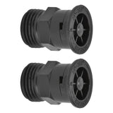 2Pcs Sprinkler Nozzle G1/2 External Thread Plastic Sprinkler Irrigation Garden Lawn Supplies