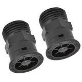 2Pcs Sprinkler Nozzle G1/2 External Thread Plastic Sprinkler Irrigation Garden Lawn Supplies - Low Angle