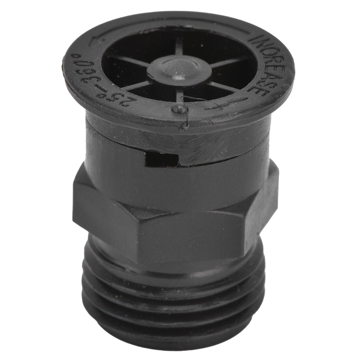 2Pcs Sprinkler Nozzle G1/2 External Thread Plastic Sprinkler Irrigation Garden Lawn Supplies