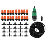 Mist Irrigation Kit Automatic Atomizing Watering Sprayer Nozzle Hose for Garden Lawn Greenhouse - 45-Degree Angle