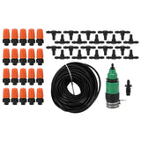 Mist Irrigation Kit Automatic Atomizing Watering Sprayer Nozzle Hose for Garden Lawn Greenhouse - Close-Up Angle
