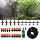 Mist Irrigation Kit Automatic Atomizing Watering Sprayer Nozzle Hose for Garden Lawn Greenhouse - Extra Image