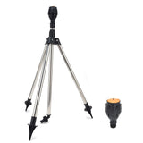Automatic Rotating Sprinkler with Tripod 360-Degree Watering Nozzle for Garden Agricultural Irrigation