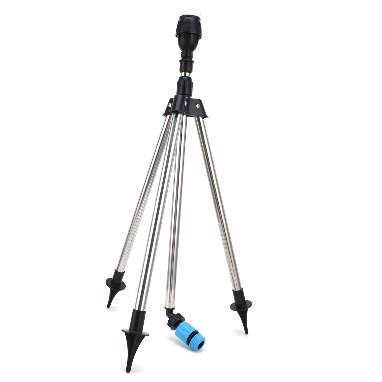360‑Degree Rotating Sprinkler Automatic Watering Sprinkler with Tripod for Garden Irrigation