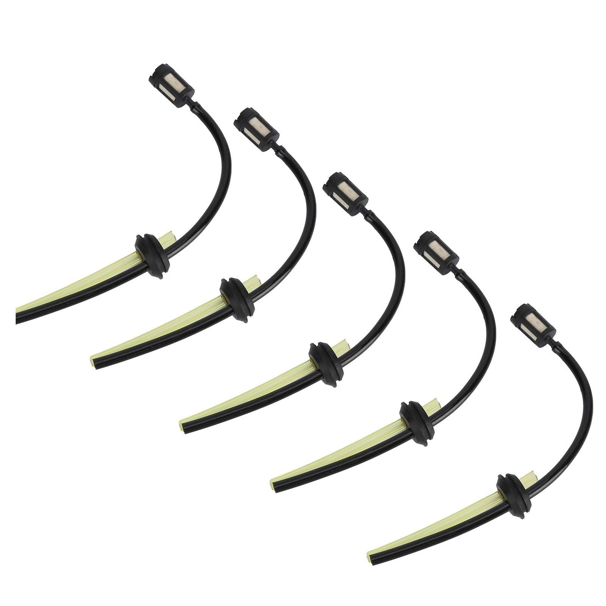 5Pcs Fuel Hose Oil Pipe Tank Fuel Filter Assembly Replacement for Lawn Mower Trimmer