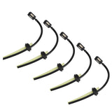 5Pcs Fuel Hose Oil Pipe Tank Fuel Filter Assembly Replacement for Lawn Mower Trimmer