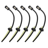 5Pcs Fuel Hose Oil Pipe Tank Fuel Filter Assembly Replacement for Lawn Mower Trimmer