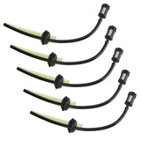 5Pcs Fuel Hose Oil Pipe Tank Fuel Filter Assembly Replacement for Lawn Mower Trimmer