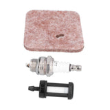 Air Fuel Filter Spark Plug Grass Trimmer Accessory Replacement Parts for STIHL Fs38 Fs45 Fs46 Fs55 Hs45 Fc55 Km55 41401242800 - Extra Image