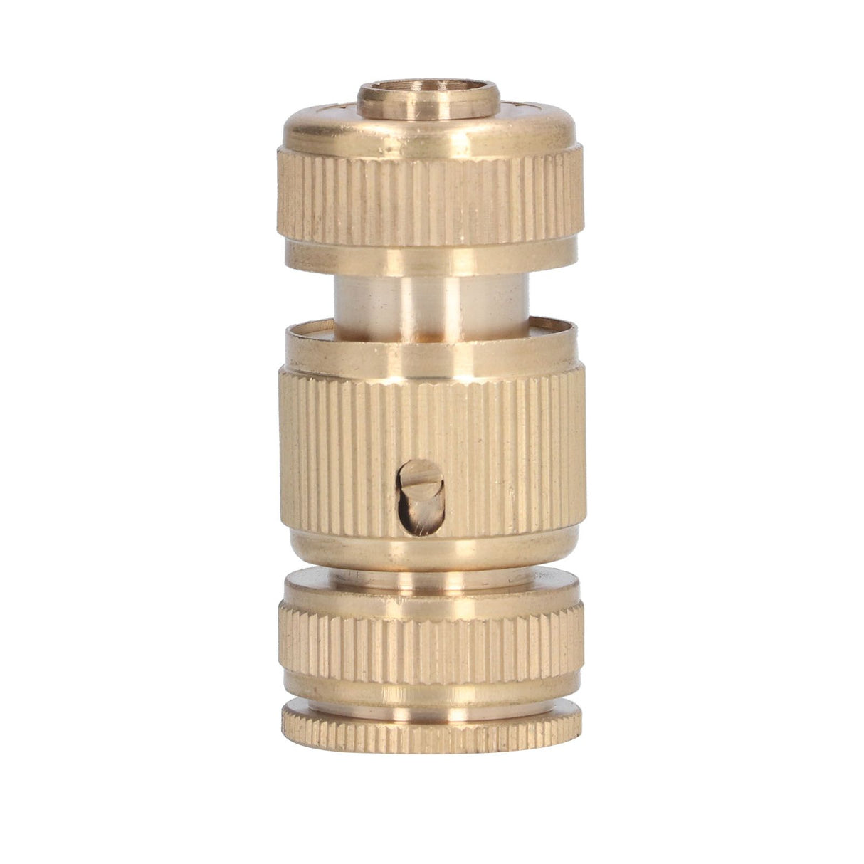 Garden Hose Quick Connect 1/2 Inch Brass Material Removable Wide Range of Applications Durable Hose Connectors