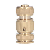 Garden Hose Quick Connect 1/2 Inch Brass Material Removable Wide Range of Applications Durable Hose Connectors