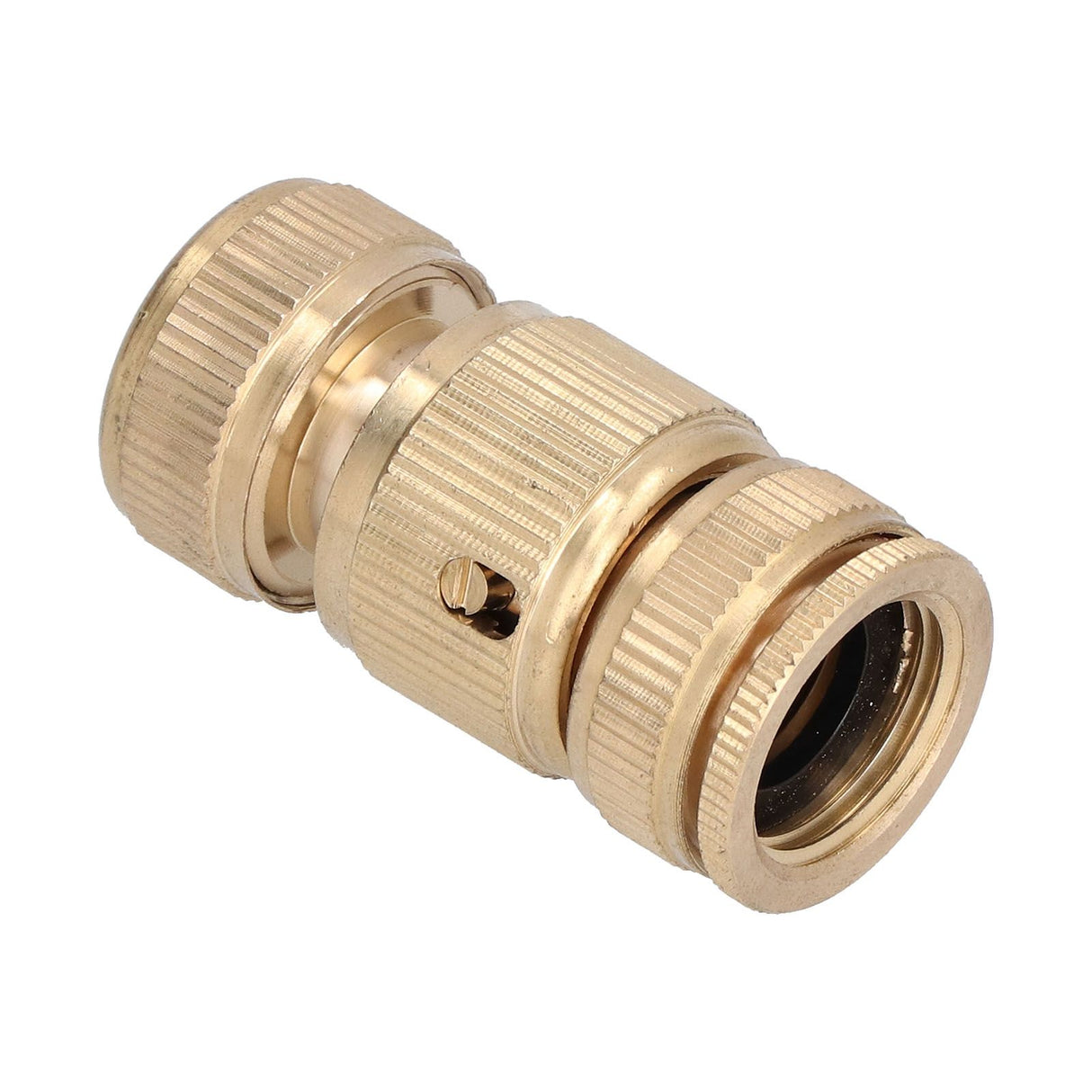 Garden Hose Quick Connect 1/2 Inch Brass Material Removable Wide Range of Applications Durable Hose Connectors