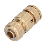 Garden Hose Quick Connect 1/2 Inch Brass Material Removable Wide Range of Applications Durable Hose Connectors