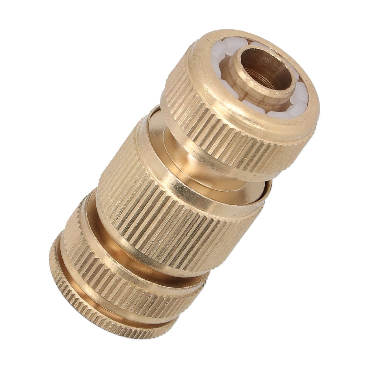 Garden Hose Quick Connect 1/2 Inch Brass Material Removable Wide Range of Applications Durable Hose Connectors
