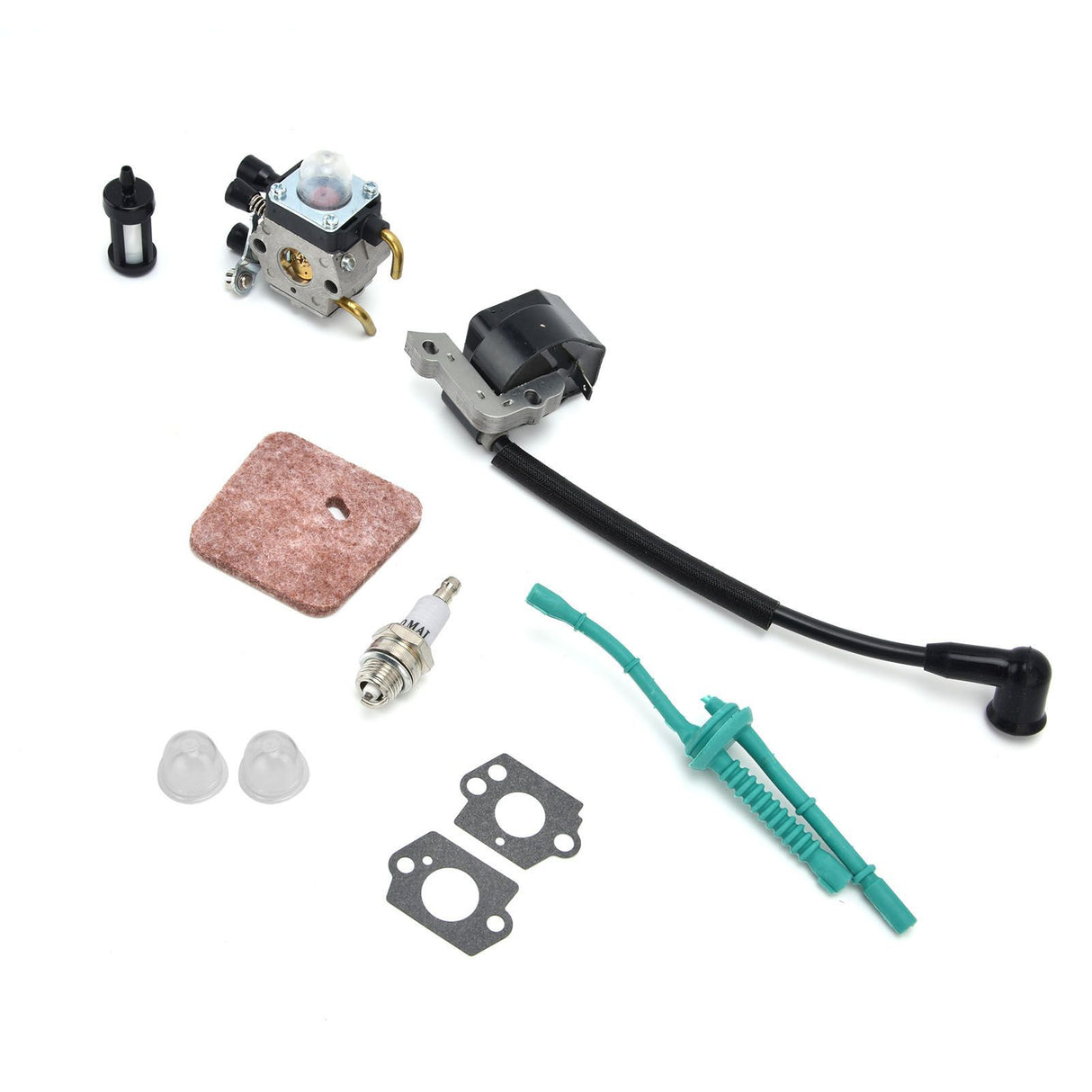 Carburetor Ignition Coil Kit for Stihl FS55 FS38 FS55R KM55 FS45 FS46 Trimmer Parts