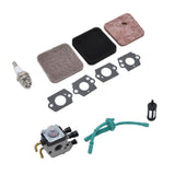 Carburetor Air Filter Fuel Filter Sparking Plug Fuel Pipe Kit for STIHL FS38 FS45 FS46 FS55 KM55 FS85 - Rear View