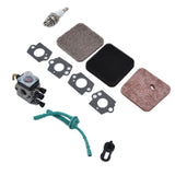 Carburetor Air Filter Fuel Filter Sparking Plug Fuel Pipe Kit for STIHL FS38 FS45 FS46 FS55 KM55 FS85