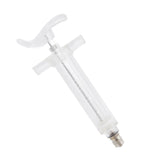 Veterinary Use Syringe Plastic Steel Adjustable Manual Feeding Injector for Livestock Farm20ml 14.5cm / 5.7in