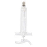 Veterinary Use Syringe Plastic Steel Adjustable Manual Feeding Injector for Livestock Farm20ml 14.5cm / 5.7in