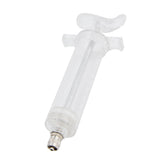 Veterinary Use Syringe Plastic Steel Adjustable Manual Feeding Injector for Livestock Farm50ml 16.5cm / 6.5in - Side View
