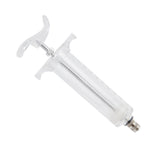 Veterinary Use Syringe Plastic Steel Adjustable Manual Feeding Injector for Livestock Farm50ml 16.5cm / 6.5in