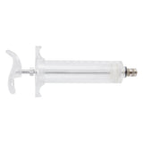 Veterinary Use Syringe Plastic Steel Adjustable Manual Feeding Injector for Livestock Farm50ml 16.5cm / 6.5in - Rear View