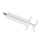 Veterinary Use Syringe Plastic Steel Adjustable Manual Feeding Injector for Livestock Farm50ml 16.5cm / 6.5in