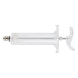 Veterinary Use Syringe Plastic Steel Adjustable Manual Feeding Injector for Livestock Farm50ml 16.5cm / 6.5in