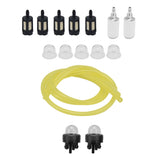 Fuel Filter Hose Primer Bulb Kit Replacement for Zama/STIHL/Poulan/Craftsman/Husqvarna - Side View